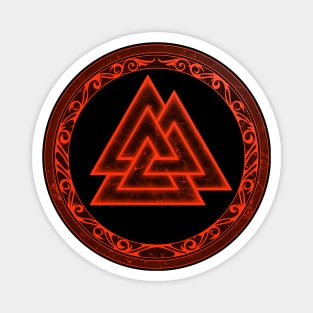 Valknut Viking Warrior Symbol Magnet